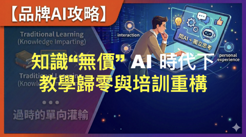 知識是最廉價的商品：AI 時代下教學歸零與培訓重構
