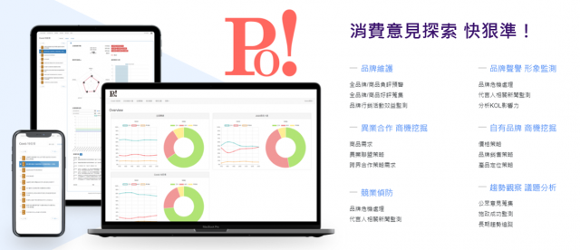 PO!智慧輿情決策管理系統- 消費意見探索解決方案